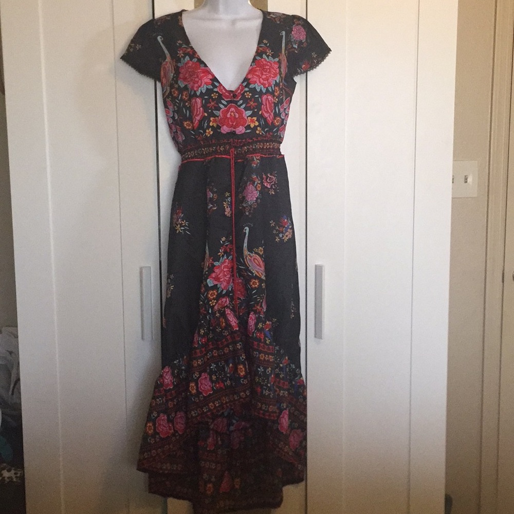 Floral Maxi Dress NWOT - Picture 3 of 7